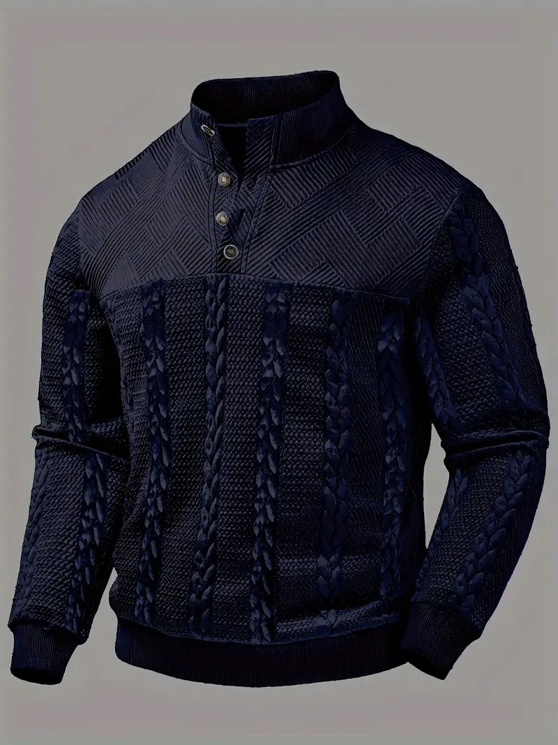 DAVIS™|MAGLIONE A RIGHE ELEGANTE