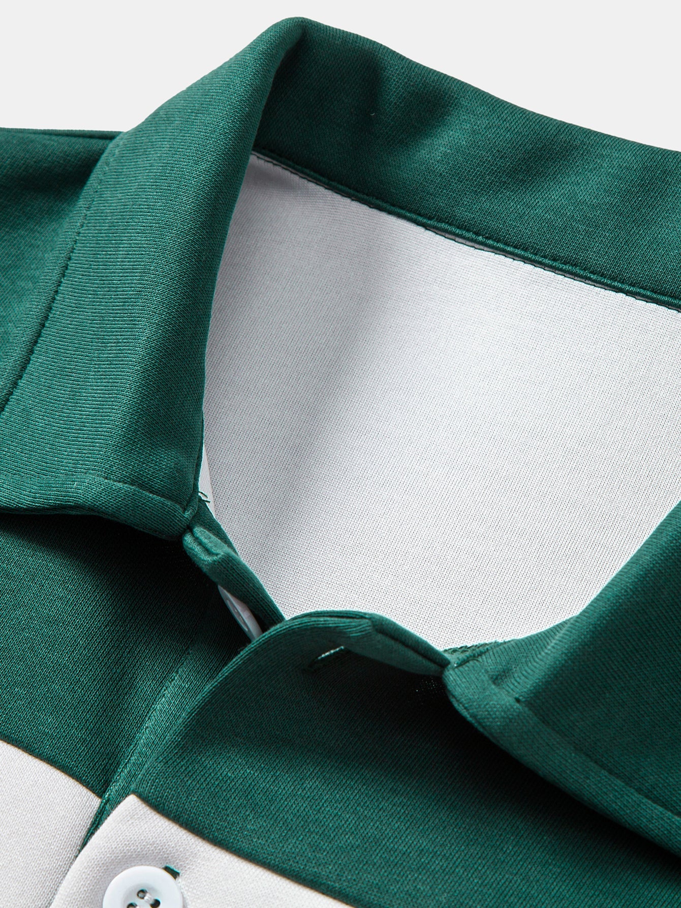 Felpa Polo “Los Angeles” a Blocchi di Colore – Relax Fit