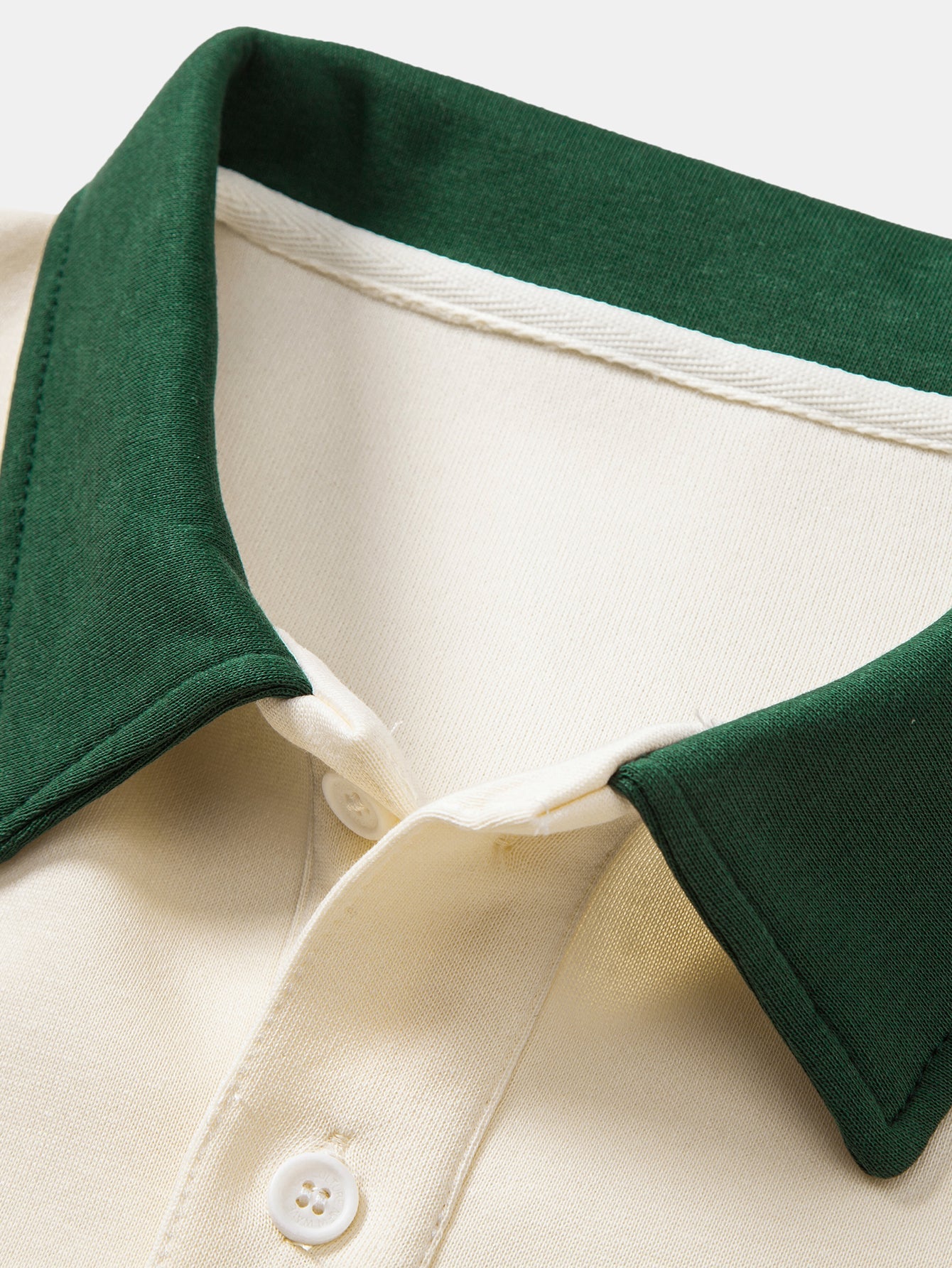 Felpa Polo “Milano” a Contrasto – Relax Fit